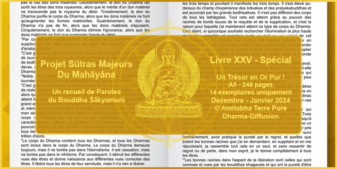 La Sublime Lumière Dorée - Amitabha Dharma Diffusion