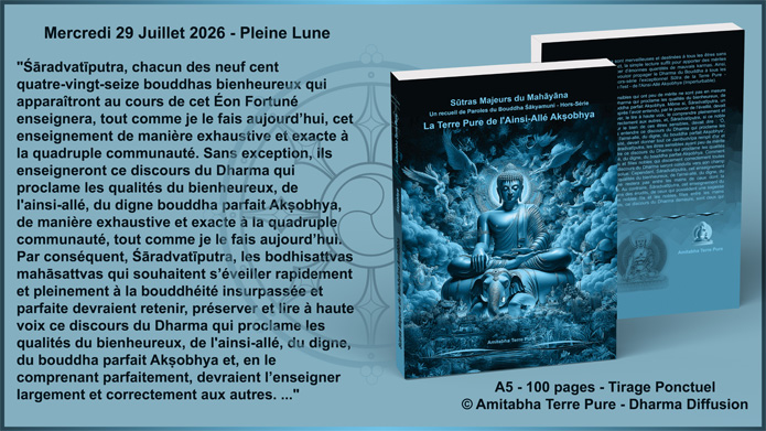 Sūtra de la Terre Pure du Bouddha Akṣobhya Sūtra de la Terre Pure du Bouddha Akṣobhya